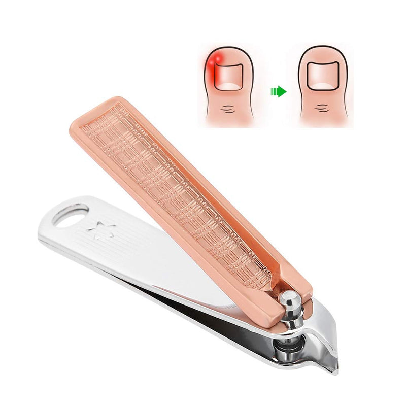 Fingernail Clippers, Nail Clippers Alloy Bevel Oblique Nail Cutter Preventing Nail Splitting with a Nail File, Ultra Sharp Sturdy Toenail Clipper Manicure Pedicure Finger Toe Scissors - BeesActive Australia