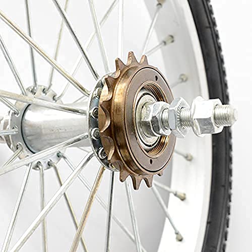 Hycline Single Speed Bike Freewheel, 16T/18T Compatible with 1/2 x 1/8 Bicycle Freewheel Threaded Type Freehub Replacement Parts 16T Freewheel - BeesActive Australia
