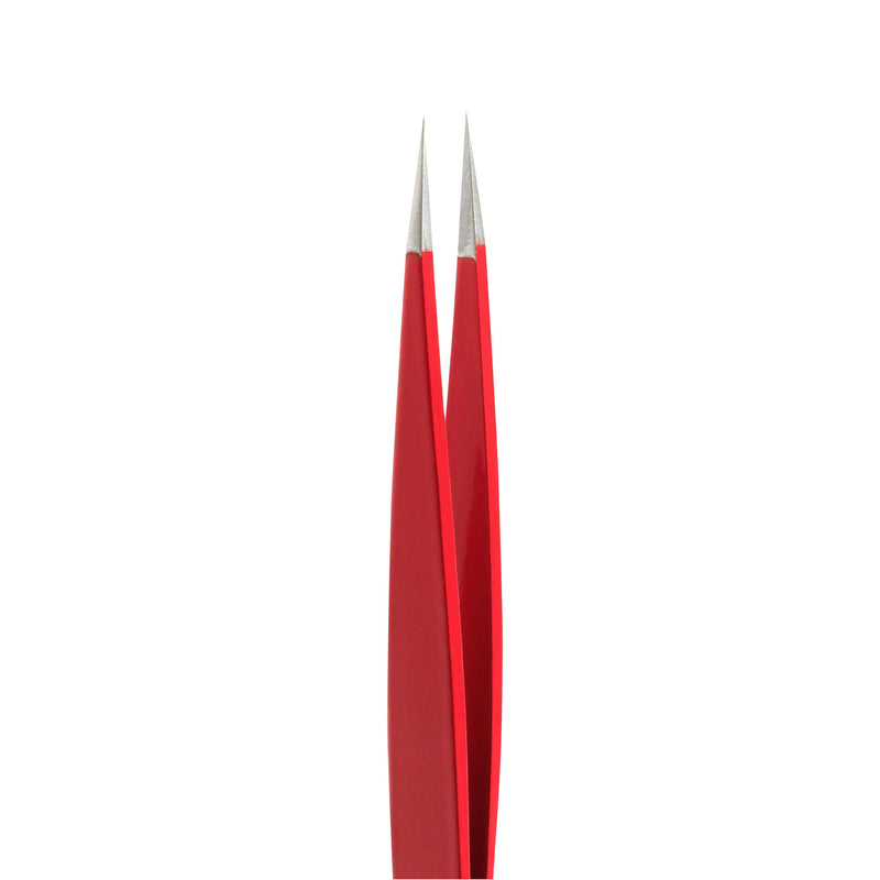 Rubis Swiss Cross Stainless Steel Pointed Tweezers for Precise Eyebrows and Hair Removal, 1K001,Rubis Switzerland Swiss Made World Renowned Precision - BeesActive Australia