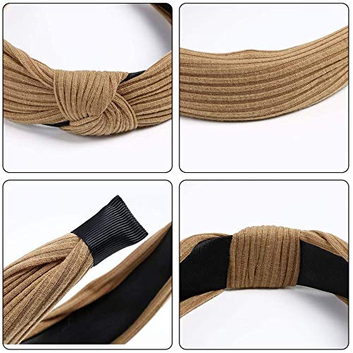 Haquno Headbands for Women 10 Packs Fabric Hair Band Accessories Elastic Head Wrap Cute Outdoor Hair Accessories - BeesActive Australia