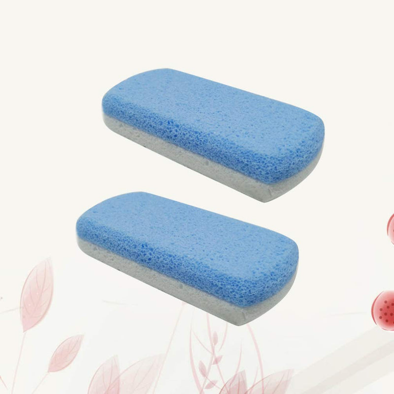 SUPVOX Pumice Stone for Feet Double Color Foot Care Exfoliate Coarse Tools Calluses Remover Foot File Dead Skin Remover 2pcs - BeesActive Australia