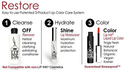LIP INK 100% Smearproof Trial Lip Kits, Rust - BeesActive Australia