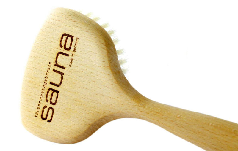 Since 1869 Hand Made in Germany - Smooth 100% Boar Bristle Body Brush, Gently Exfoliates Skin for a Softer, Smoother Complexion, Dry Brush Body Scrubber Promotes Circulation for a Healthy Glow - BeesActive Australia