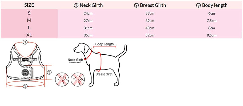Puppia Christmas Winter Dog Harness Vest Step-in No Pull Cold Weather No Choke Warm Fleece Walking Training for Small & Medium Dog Puppia Blitzen Harness B Checkered Red - BeesActive Australia