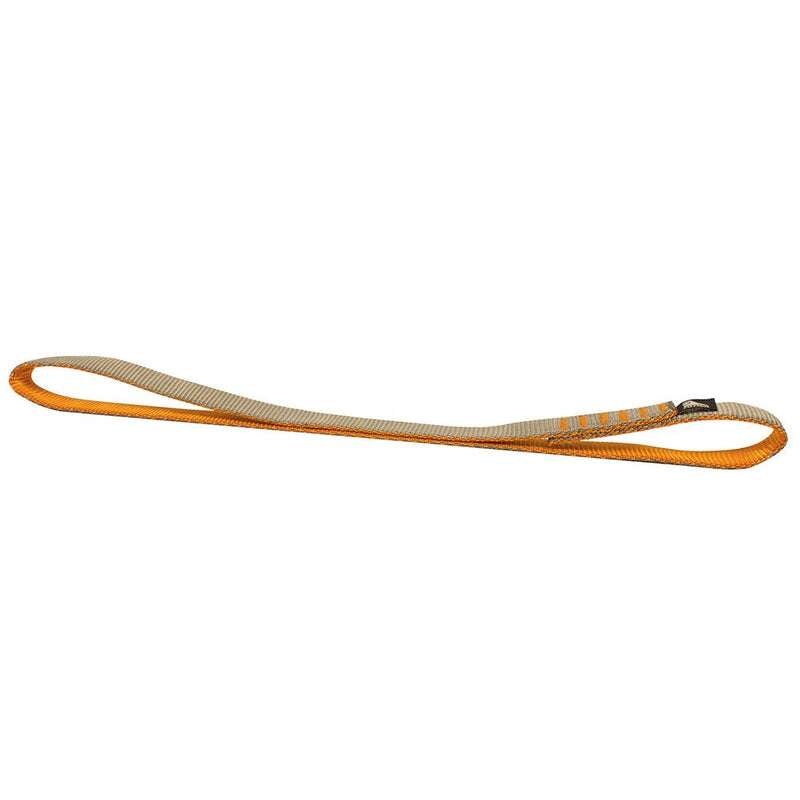 Fusion Climb Quickdraw Runner 5000 lbs Rated Stitched Loop Nylon Webbing 40cm x 1.7cm Tan/Orange - BeesActive Australia