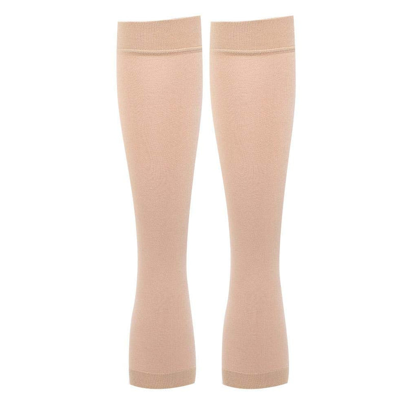 Elastic Compression Socks Knee-High Varicose Veins Socks Leg Slimming Body Care Stockings for Women & Men Running Flight Travel Nurses Edema S - BeesActive Australia