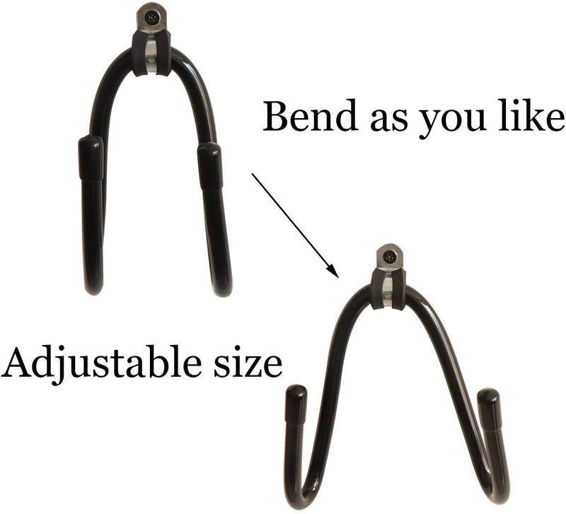 Kesywale Bow Hanger Wall Mount Adjustable Bows Holder Storage Wall Rack to Display Your Bow, Pack of 4 (4) - BeesActive Australia