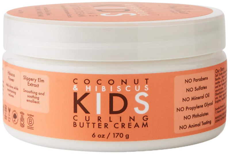 Shea Moisture Kids Curl Butter Cream Coconut & Hibiscus 6 Ounce - BeesActive Australia