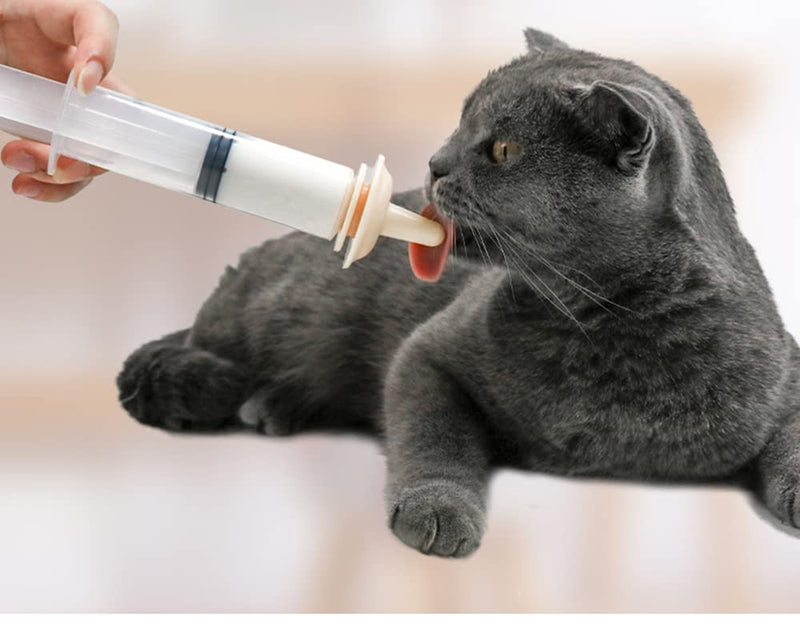 Islmlisa Pet Feeding Bottle Kit,Pet Syringe,Pet Pill Shooter Dispenser,Cat and Dog Feeding Bottle and Small Animal Silicone Pacifier,Pet Feeding Tool for Animals - BeesActive Australia