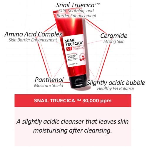 [SOME BY MI] Snail Truecica Miracle Repair Starter Kit (Gel Cleanser 30ml+Toner 30ml+Serum 10ml+Cream 20g) - BeesActive Australia