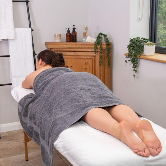 aztex Classic Massage Bed Cover, Massage Couch Cover, Equipment for Spa's and Therapists, Purple - With Facehole Classic Purple - BeesActive Australia