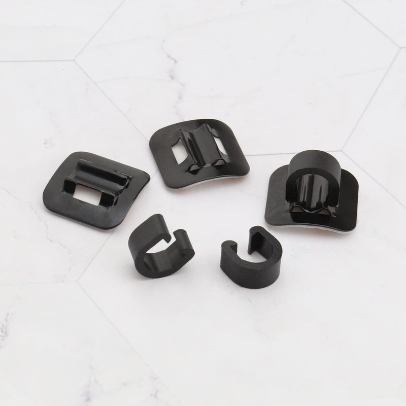 6pcs Bike C Clips Housing Hose Guide Clamps MTB Bicycle Bike C-Clips Buckle Brake Cable Line Guide Tubing Fixed Clamp Aluminum Alloy Bicycle Cable Clip - BeesActive Australia