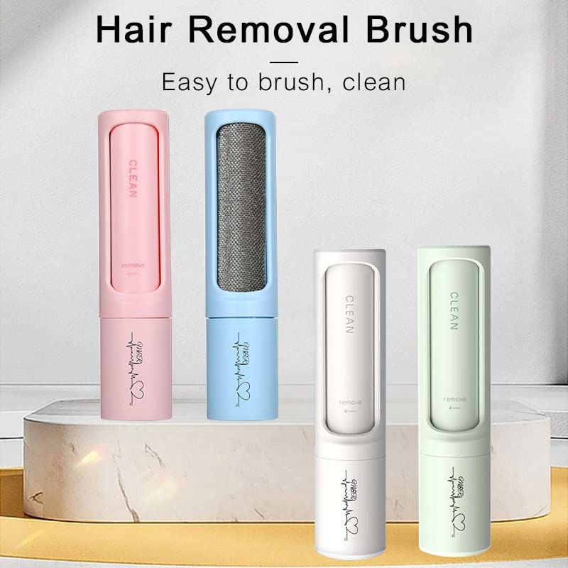 M&R,Pet Hair Remover Brush-Portable & Reusable Animal Hair Removal Brush for Dogs and Cats Easy to Clean Fixed Areas Pet Fur from Carpet, Furniture, Bed & Sofa and for Clothes and Car Seats Blue - BeesActive Australia