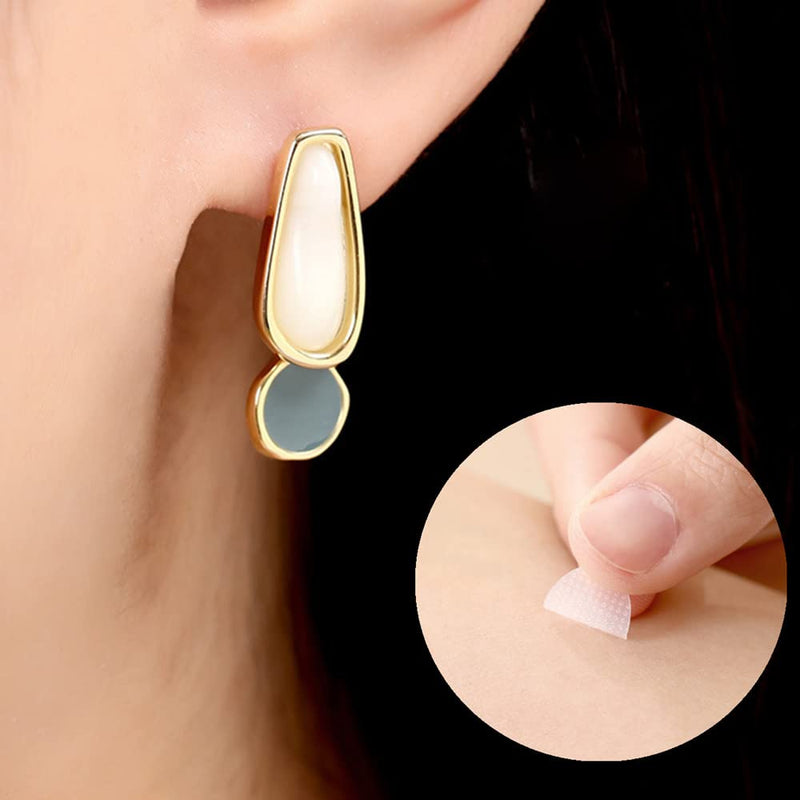 120Pcs Invisible Ear Lifting Ear Lobe Support Tape for Stretched or Torn Ear Lobes Relieve Strain from Heavy Earrings - BeesActive Australia