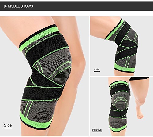 Knee Sleeve,Compression Fit Support -for Joint Pain and Arthritis Relief, Improved Circulation Compression - Wear Anywhere - Single X-Large - BeesActive Australia