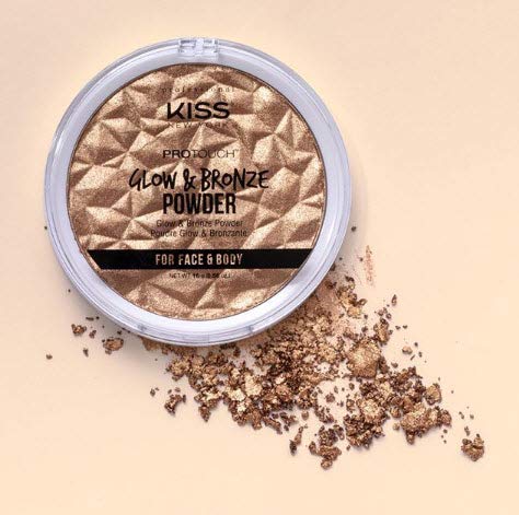 KISS Pro Touch Glow & Bronze Powder for Face & Body- KPBP02 (Powder-Deep) Powder-Deep - BeesActive Australia