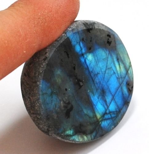 Reiki Healing Energy Charged Labradorite Crystal Dragon Egg (Beautifully Gift Wrapped) - BeesActive Australia