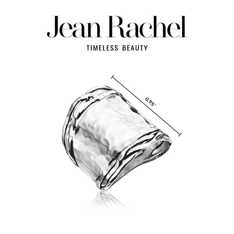 JEAN RACHEL JEWELRY 925 Sterling Silver Ring Vintage Antique Look, Hypoallergenic, Nickel and Lead-free, Artisan Handcrafted Designer Collection, Made in Israel 11 - BeesActive Australia
