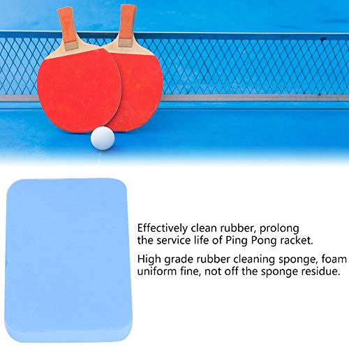 Ping Pong Paddle Cleaner, Durable Rubber Table Tennis Sponge Cleaner Table Tennis Racket Care Accessory for Table Tennis Racket Cleaning - BeesActive Australia