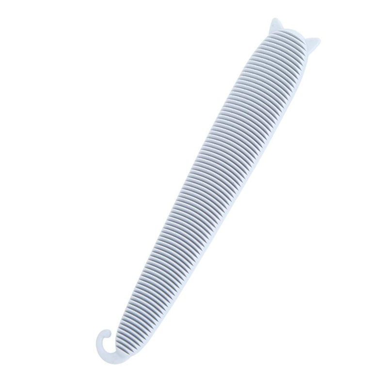 QiaNgshuAikj Pet Massage Comb, ABS Pet Cat Hair Tongue Comb Clean Massage Experience Grooming Tool Supply, for Long Short Haired Dogs and Cats(Gray) - BeesActive Australia