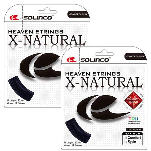 Solinco X-Natural Tennis String Black 16G - BeesActive Australia