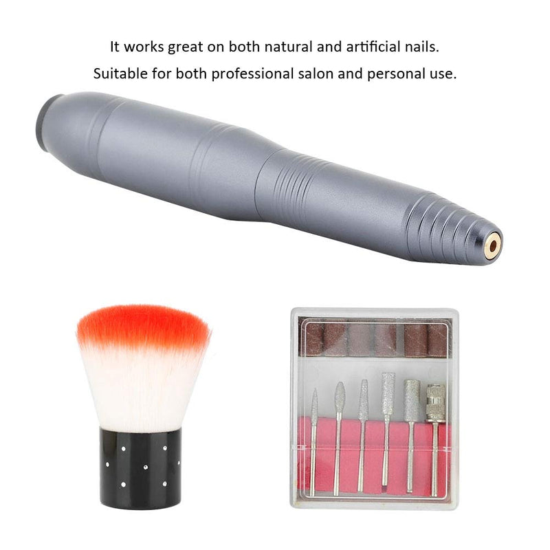 Electric Nail Drill Machine,15000RPM Professional Nail File Drill Set Kit Nail Drill Grinder for Acrylic Nail Drills Nail Art Manicure Grinder Machine Gel Nails Polisher Nail File(US Plug) US Plug - BeesActive Australia