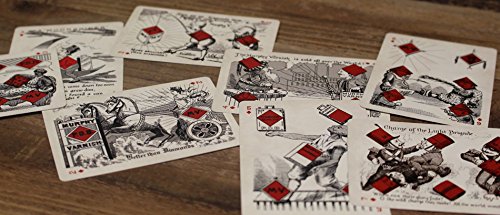 [AUSTRALIA] - A. Dougherty Playing Cards, Murphy Varnish, Red 