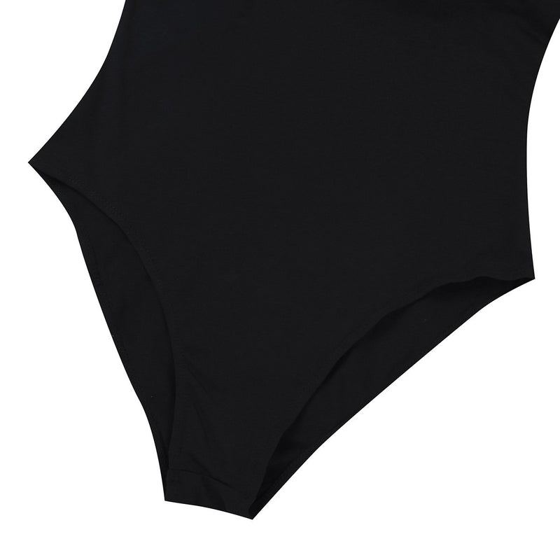 [AUSTRALIA] - Freebily Women's Team Basic Long Sleeve Gymnastic Ballet Leotard Bodysuit Dancewear Black Large 
