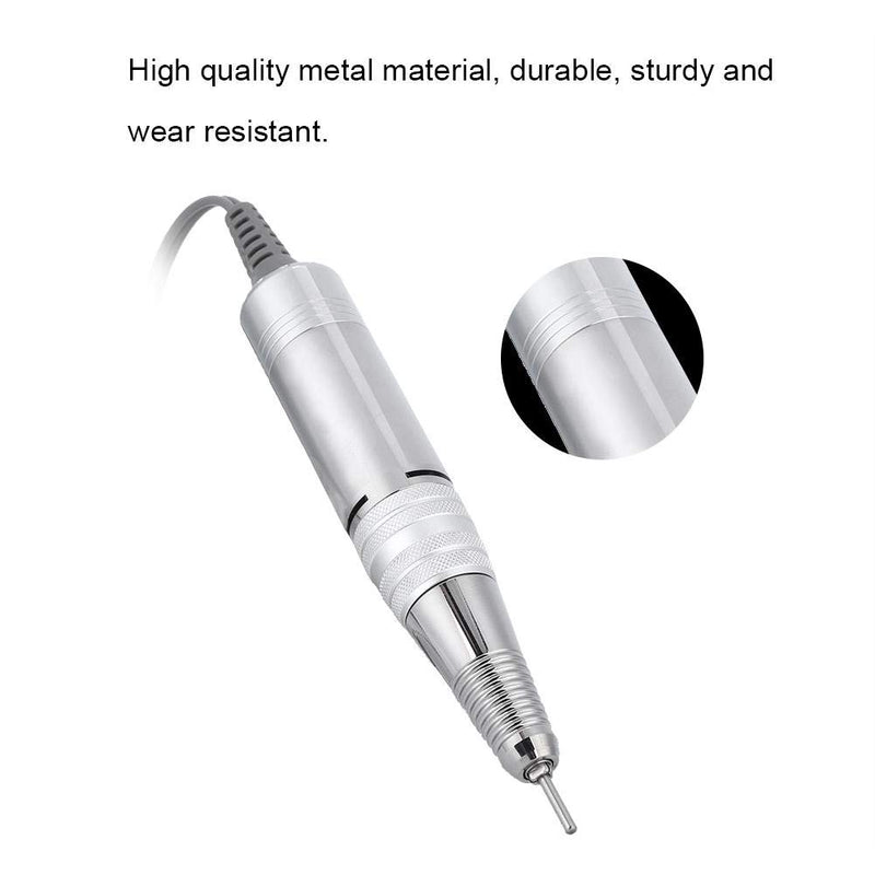 Nail Drill Pen, 35000RPM Electric Nail Drill Handpiece, Manicure Nail Drill Replacement Handle Handpiece for Electric Nail Polishing Machine - BeesActive Australia