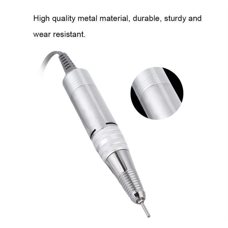 Nail Drill Handle - 35000RPM Manicure Nail Drill Replacement Handle Handpiece for Electric Nail Polishing Machine - BeesActive Australia