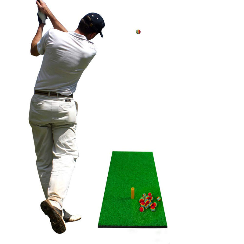 Scott Edward Air Golf Practice Balls, 20 Pieces, Lightweight Foam Ball，Realistic Bright Color，Golf Training Indoor and Outdoor，for Backyard Hitting Mat, Size of Regular Golf Ball - BeesActive Australia