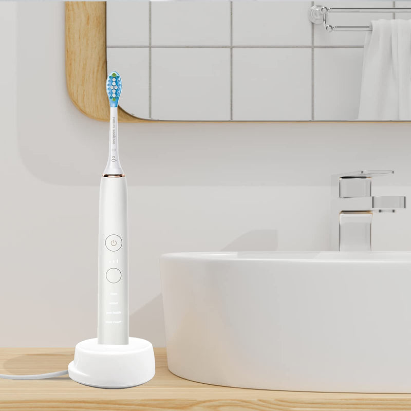 Electric Toothbrush Replacement Charger Base Compatible with Philips Sonic HX6100 Series Inductive Charging Base Portable Waterproof Power Cord Environmental ABS for Travel - BeesActive Australia