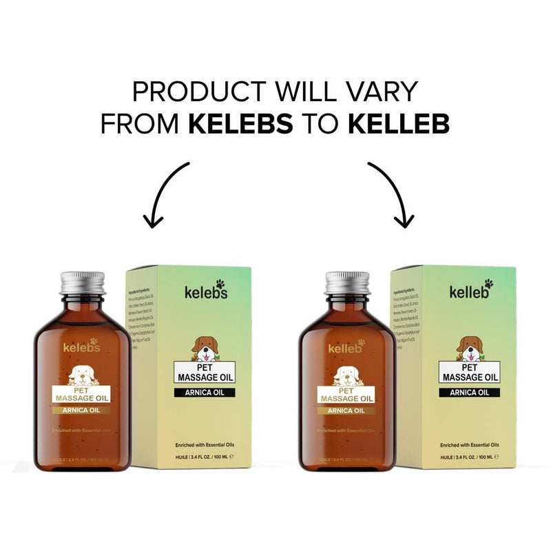 Kelebs Natural Dog Massage Oil Skin Soother Relief, With Arnica & Peppermint Oil, Hips & Joints Muscle Soother Pain Relief, Itchy Skin Soother Relief, Dog Massage Oil Dry Skin Soother, For Body & Paws - BeesActive Australia