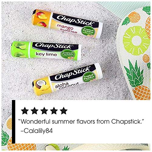 Chapstick Tropical Paradise Collection Lip Care, 0.15 Ounce, 3 Count - BeesActive Australia
