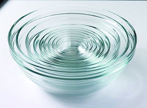 Duralex Made In France Lys Stackable Glass Bowl (Set of 4), 1 oz., 2.3 Inches, Clear 1.25 oz - BeesActive Australia
