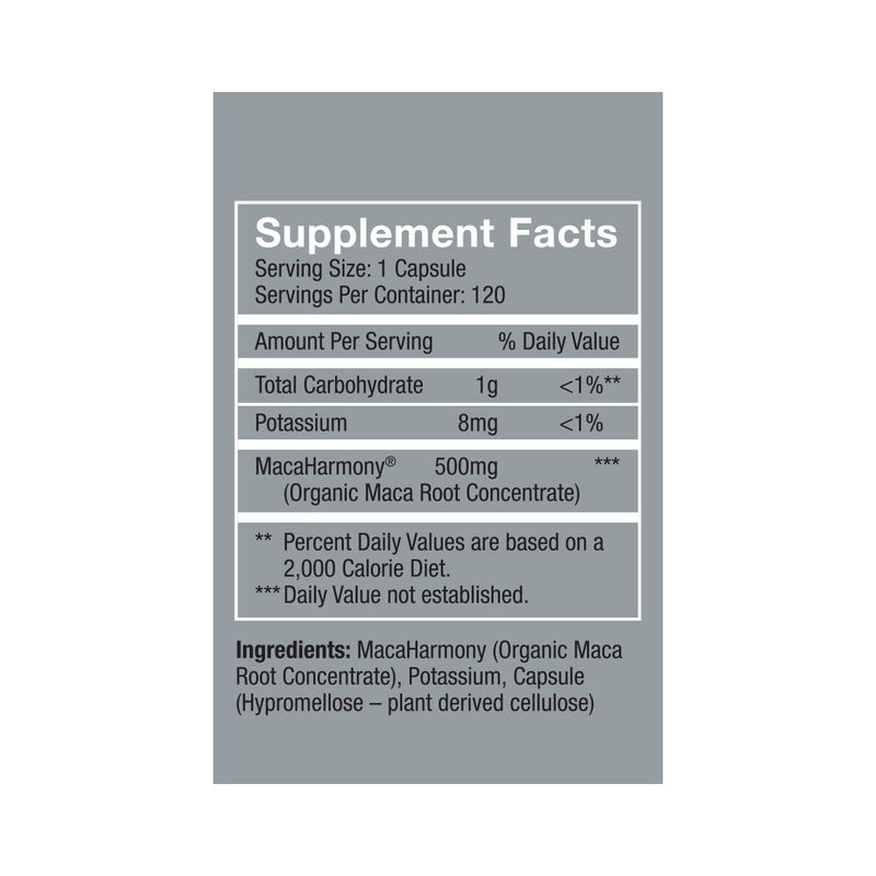 Natural Health International Femmenessence MacaHarmony - All Natural Gelatinized Maca Supplement to Support Women's Hormone Balance, PMS, Acne & Healthy Skin, Regular Menstrual Cycle & Fertility 120 - BeesActive Australia
