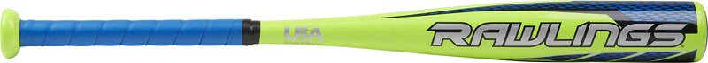 [AUSTRALIA] - Rawlings Raptor & Remix Youth USA Tball Bat Series (-12 Dropweight) Raptor - Blue/Green/Black 24 inch 