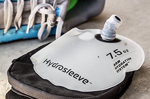 Hydrosleeve Hydration Pack for Runners, Hands-Free Armband Hydration Pack. Perfect for Runners, Marathons, Triathletes, Trail Runners and Athletes. Arctic White Medium - BeesActive Australia