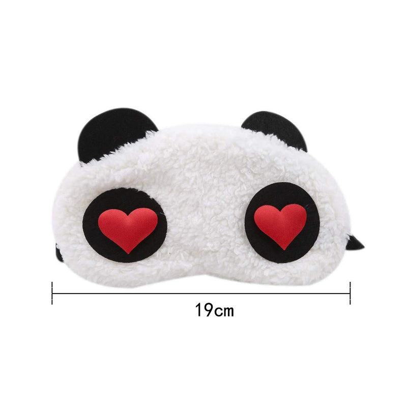 Cute Panda Eye Mask, 2 Pcs Travel Sleepping Accessories - BeesActive Australia