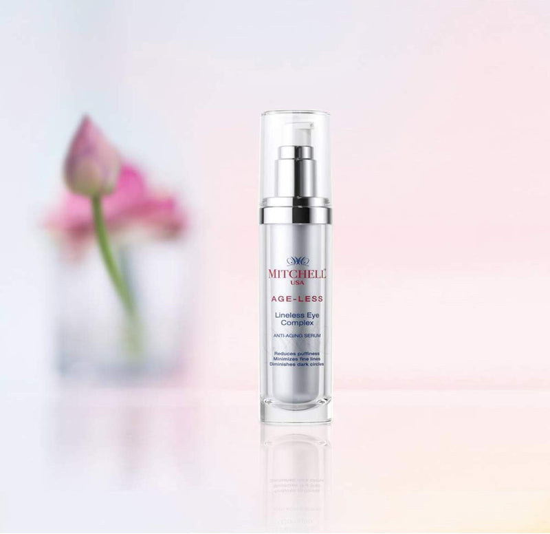 Mitchell USA Ageless Lineless Eye Complex Anti-Aging Serum 30ml - Hydrates, Rejuvenates, and Minimizes Wrinkles, Anti Aging Properties, with Lotus Extract - BeesActive Australia