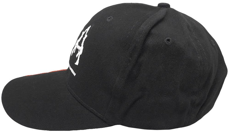 2A 2nd Amendment 1791 USA Flag On Bill Black White 100% Cotton Adjustable Embroidered Hat Cap One Size Multi - BeesActive Australia