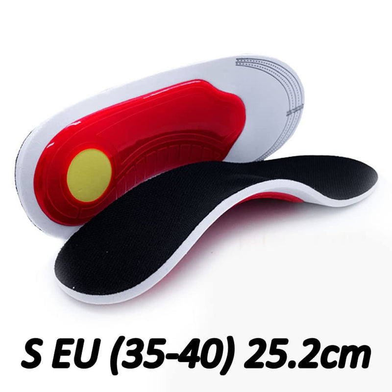 Orthotic Insoles for Women, Arch Support Insoles for Men, Plantar Fasciitis Arch Support Shoe Boot Flat Feet Inserts, Orthotic Feet Heel Pain Shock Absorption Comfortable Insoles (Small EU 35-40) Small EU 35-40 - BeesActive Australia