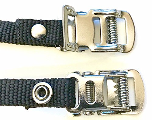 SB Distribution Ltd. (Pair) Indore Bikes Pedal Straps | (7/16" W x 17-5/8" L) Aftermarket Replacement Foot Pedal Straps for Indore Exercise Stationary Bike/Bicycle Cycle (LeMond, Startrac, Matrix) 1 - BeesActive Australia