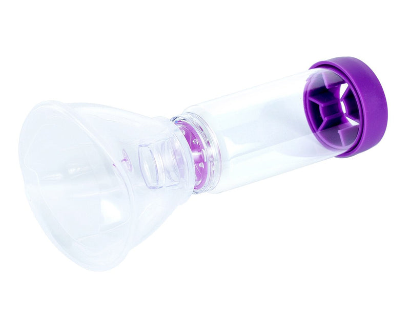 Inhaler Spacer Aerochamber Chamber for Adult,Children,Aroesol Asthma,Three Size for Choose (Large) L (Pack of 1) - BeesActive Australia