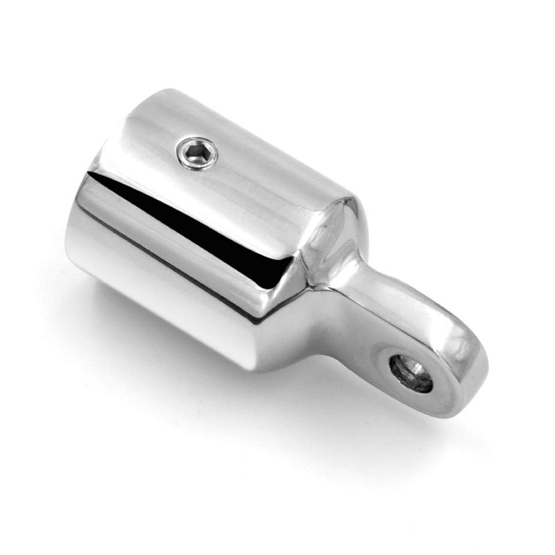 [AUSTRALIA] - Acelane 2 PCS Bimini Top Cap External Eye End Boat Fittings Stainless Steel Marine Hardware, Fits 7/8 inches OD Round Tubing 