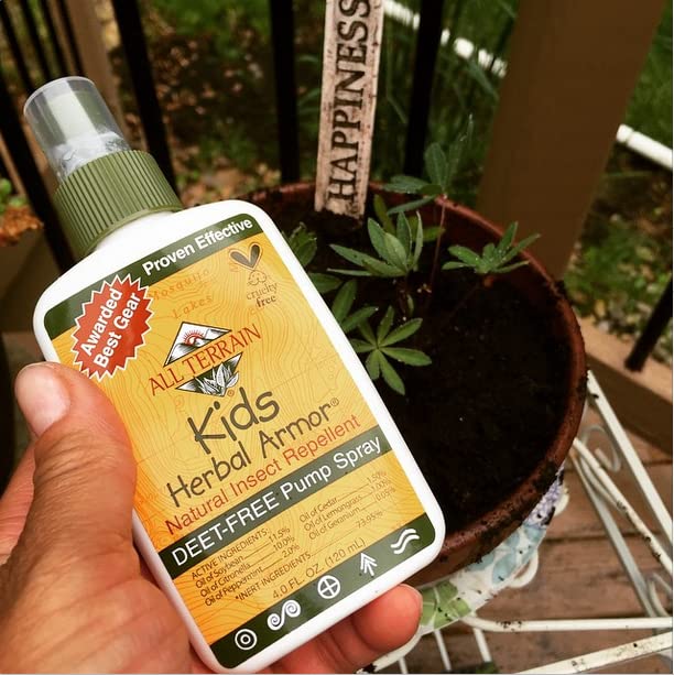 All Terrain Kids Herbal Armor Natural DEET-Free Insect Repellant, Pump Spray Kids Insect Repellent - BeesActive Australia