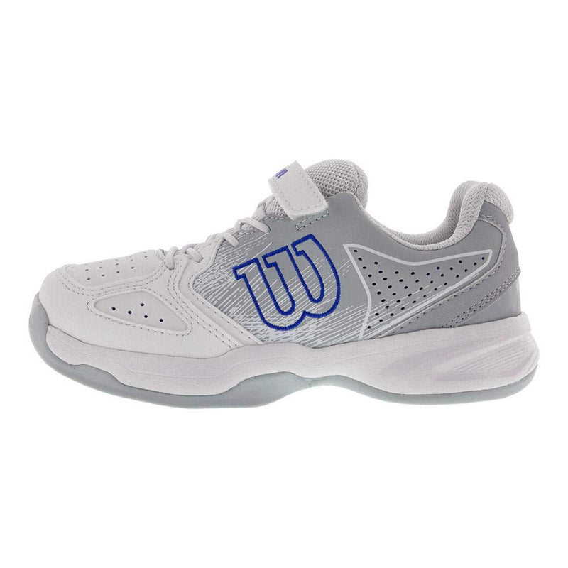 Wilson KAOS Junior Tennis shoes 13 Big Kid White/Pearl Blue/Dazzling Blue - BeesActive Australia