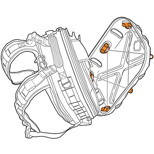HAZARD 4 HardPoint(R) Modular Tie-Down System Parts: Kit #1 Coyote - BeesActive Australia