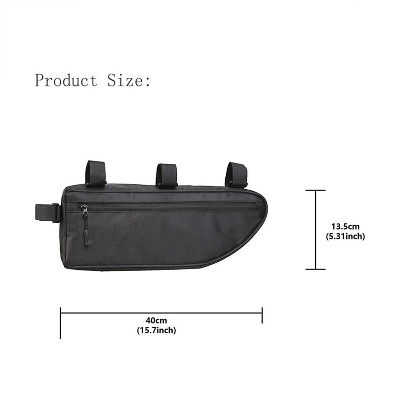 MOOCi Bicycle Angle Frame Triangle Bicycle Frame Bag Waterproof Bicycle Triangle Bag Bicycle Bag Under The Tube Bag Professional Bicycle Accessories Oversize - BeesActive Australia