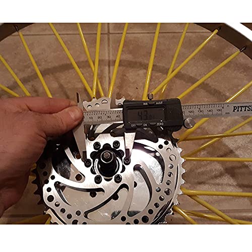 Teyssor 140mm 160mm 180mm 203mm Bike Disc Brake Rotor with 6 Bolts Fit for Road Bike Mountain Bike BMX MTB - BeesActive Australia